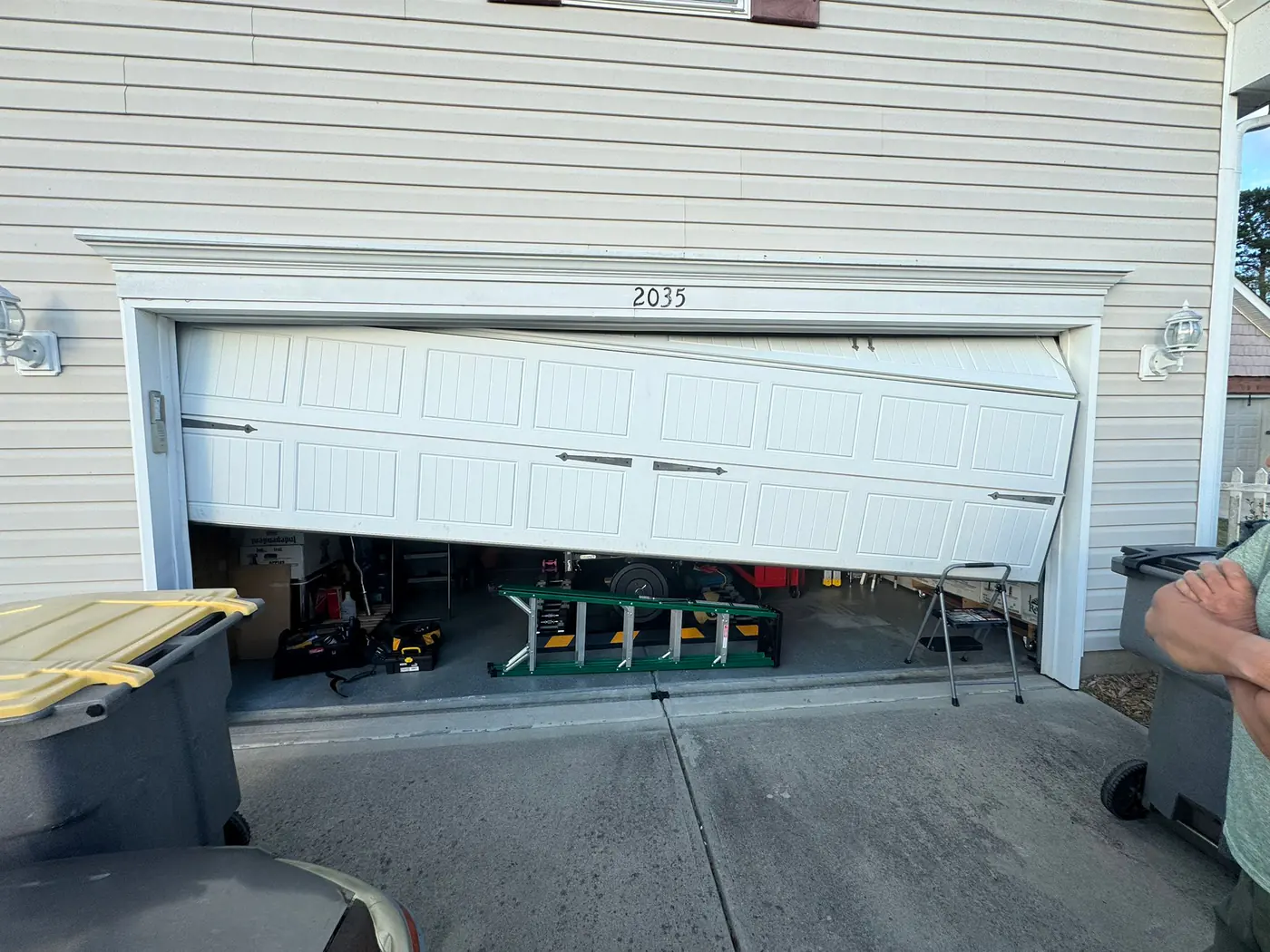 Garage door job photo 4